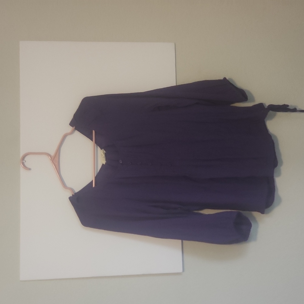 Purple shirt